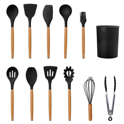 11-Piece: Silicone Cooking Utensil Set __stock:50 Kitchen & Dining refund_fee:1800