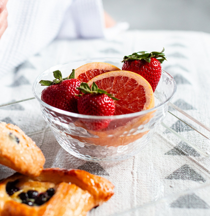 6" Iced Diamonds Serving Bowl Featured