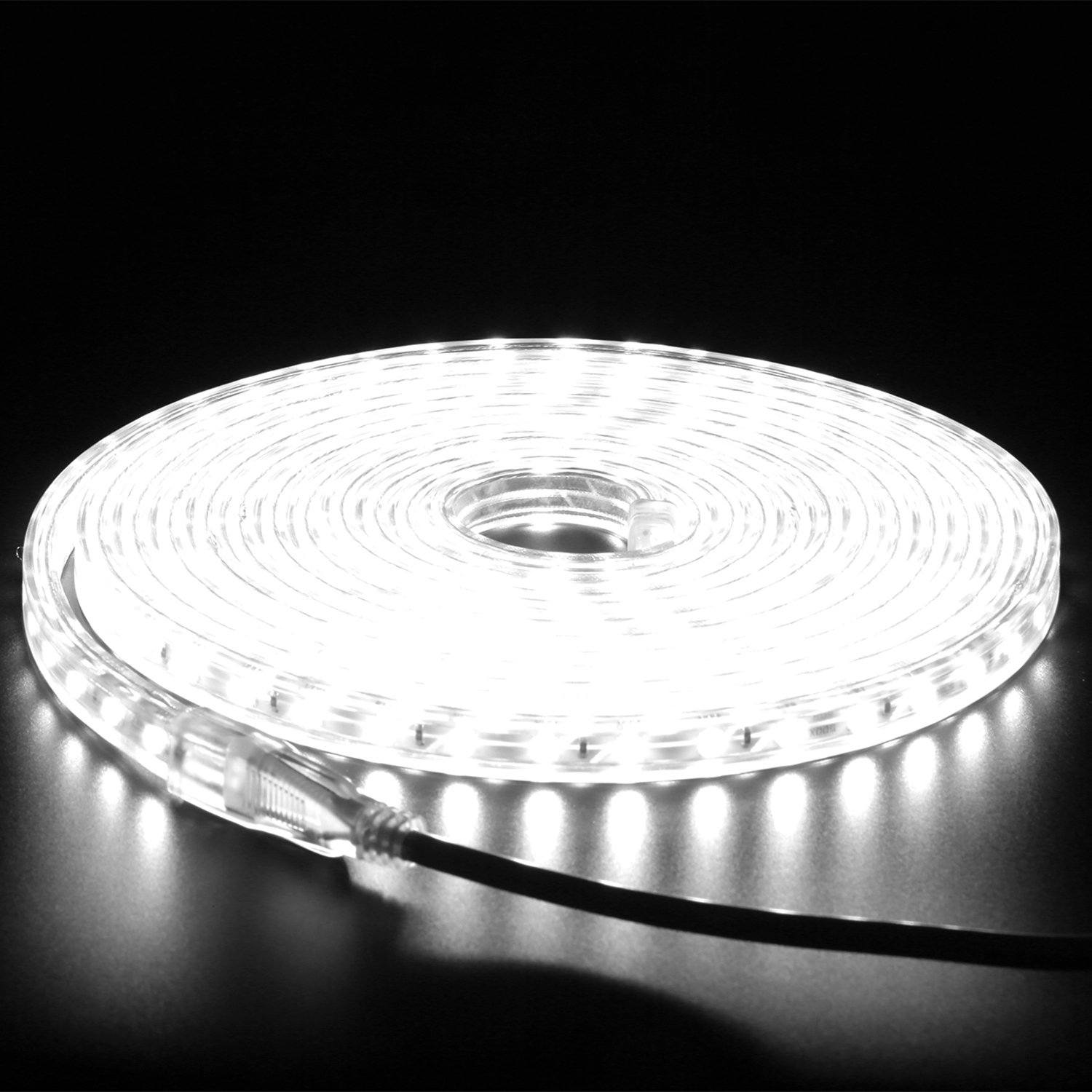 110V LED Strip Light Cool White __stock:50 Indoor Lighting refund_fee:800 show-color-swatches Warranty