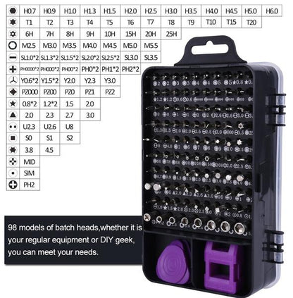 115-in-1 Mini Precision Screwdriver Set __stock:100 Home Improvement refund_fee:1200