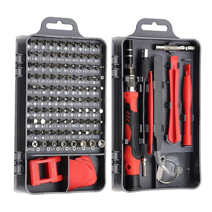 115-in-1 Mini Precision Screwdriver Set Red __stock:100 Home Improvement refund_fee:1200