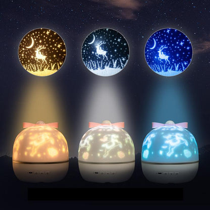 Star Projector Night Lights Bedding decoration