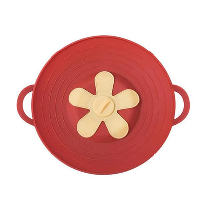 Silicone Anti-overflow Pot RED 1 PC Kitchen Kitchen & Dining