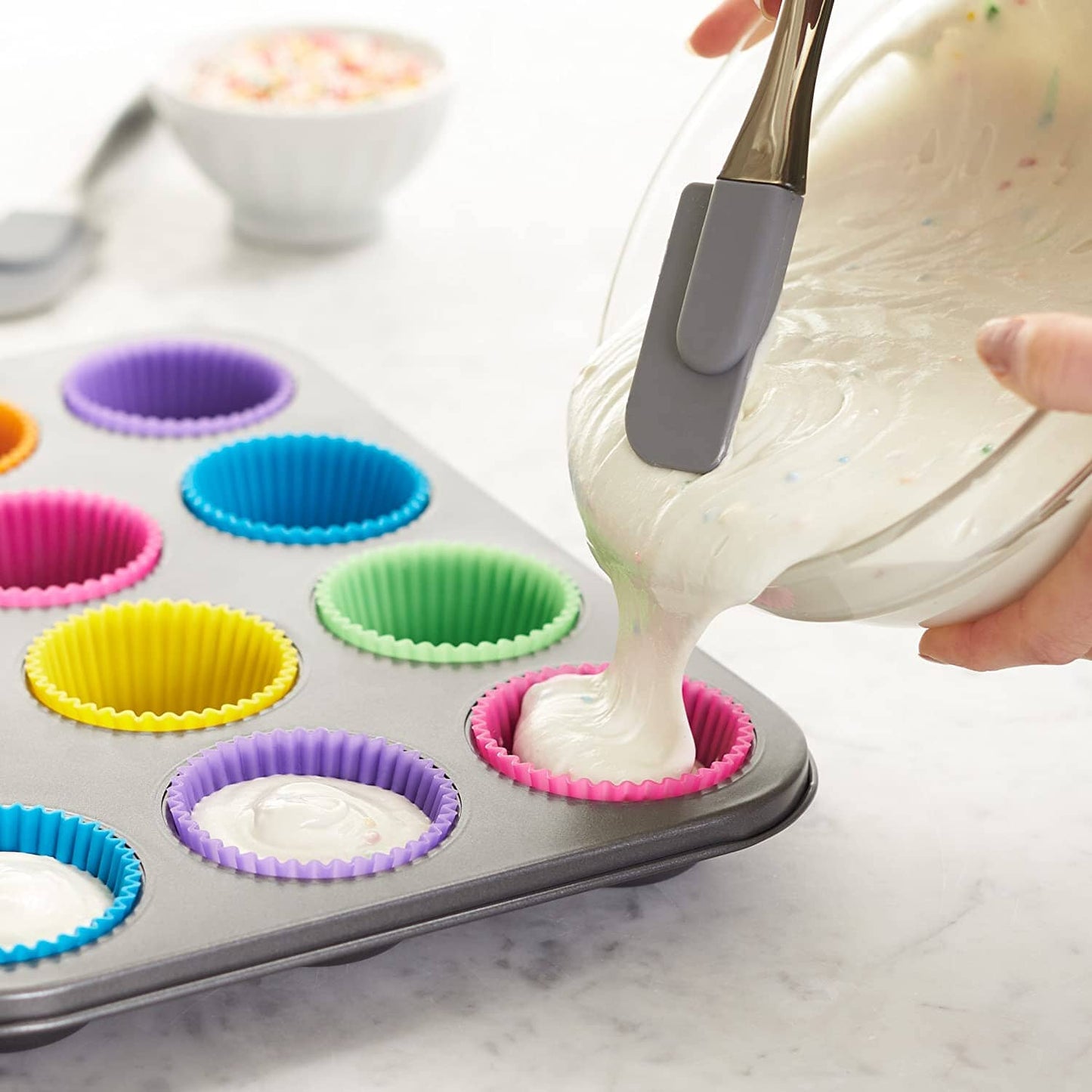 12-Pack: Cup Cake Mold __stock:600 Kitchen & Dining refund_fee:800