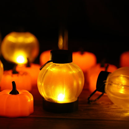 12-Pack: LED Pumpkin Tealights Smokeless Candles Holiday Decor & Apparel refund_fee:1200 Warranty