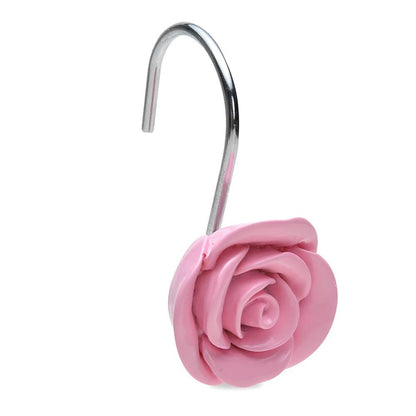 12-Piece: AGPtek Fashion Decorative Home Rose Curtain Hooks __stock:50 Furniture and Décor Low stock refund_fee:800