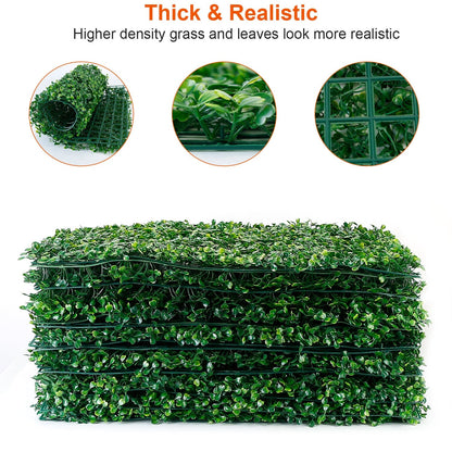 12-Piece: Artificial Boxwood Plant Grass __stock:50 Garden & Patio refund_fee:1800