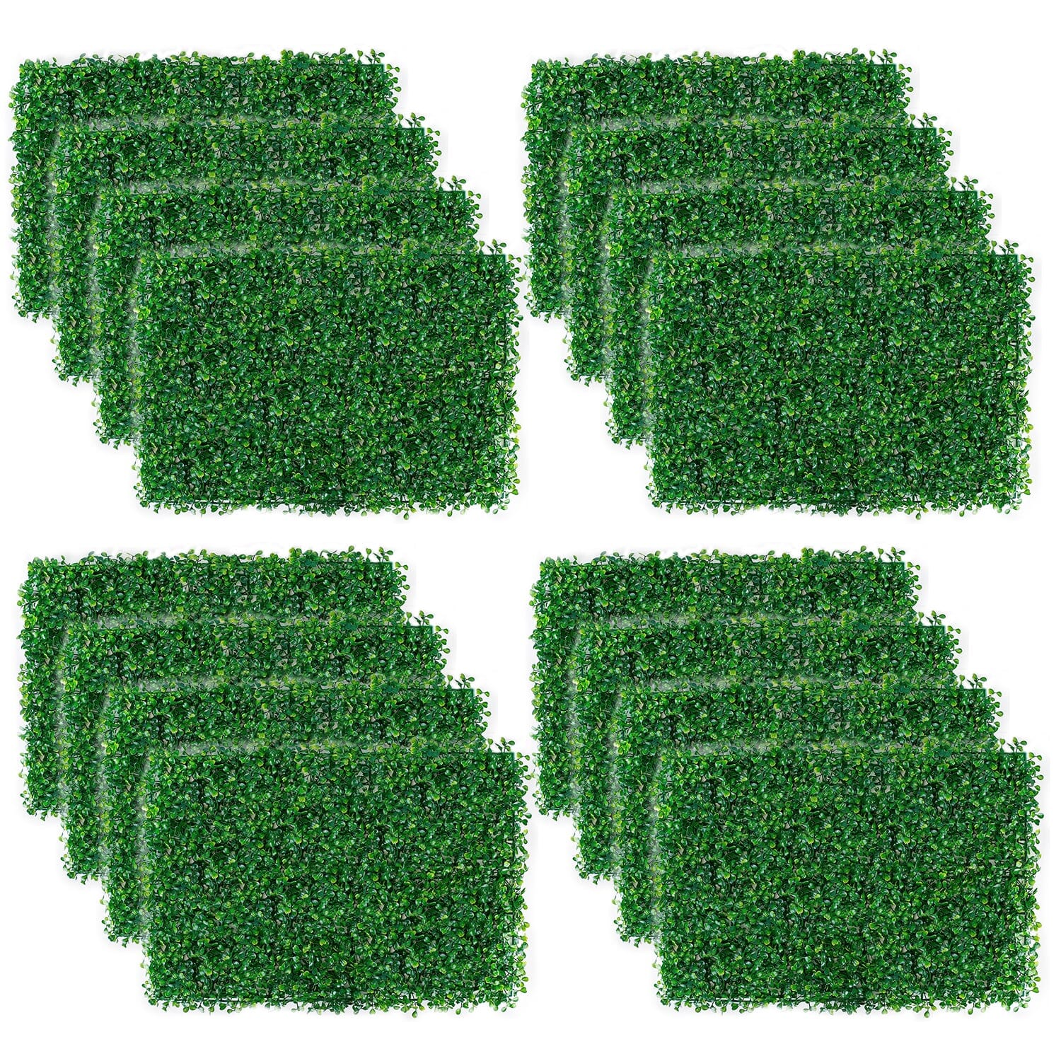 12-Piece: Artificial Boxwood Plant Grass __stock:50 Garden & Patio refund_fee:1800