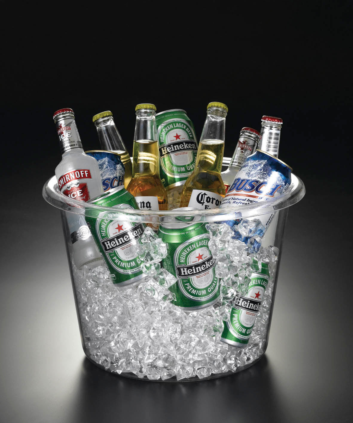 12 1/2-Qt. Round Beverage Tub Featured