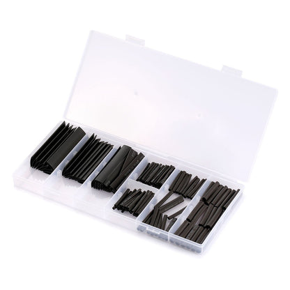 127-Piece: 2:1 Heat Shrink Tube Wire Wrap Assortment Set Home Improvement refund_fee:800