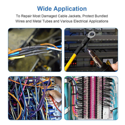 127-Piece: 2:1 Heat Shrink Tube Wire Wrap Assortment Set Home Improvement refund_fee:800