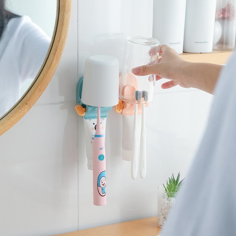 Toothpaste and Toothbrush Holder Set bathroom