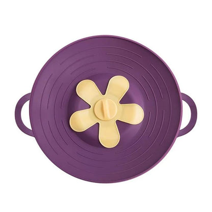 Silicone Anti-overflow Pot PURPLE 1 PC Kitchen Kitchen & Dining