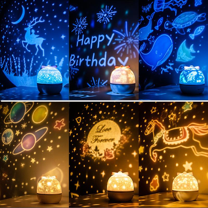 Star Projector Night Lights Bedding decoration