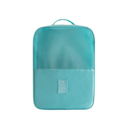 Travel Shoe Bags, Foldable Waterproof Shoe Pouches Organizer BLUE Closet & Storage storage