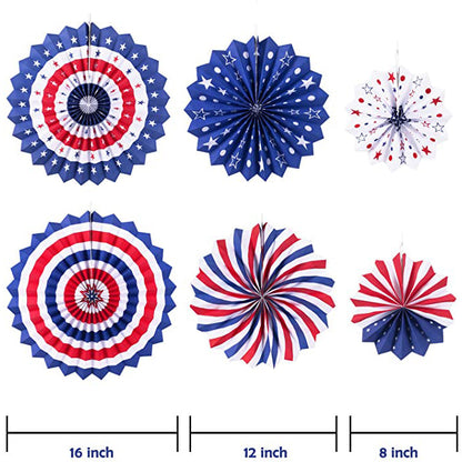 14-Piece: Patriotic Party Decorations Set __stock:200 Holiday Decor & Apparel refund_fee:1200