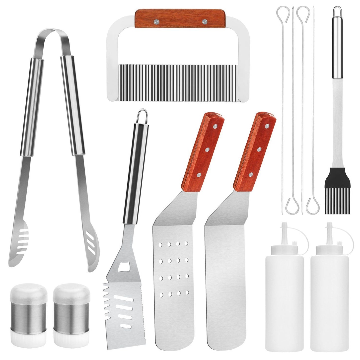 14-Piece Set: BBQ Grill Tool Set __stock:50 Kitchen & Dining refund_fee:1200