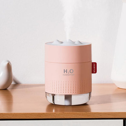 Mist Humidifier with Night Light pink Bedding smart home