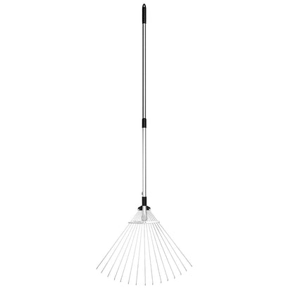 15-Teeth Expanding Stainless Steel Rake __stock:100 Garden & Patio Low stock refund_fee:1200