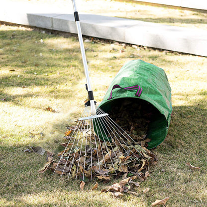 15-Teeth Expanding Stainless Steel Rake __stock:100 Garden & Patio Low stock refund_fee:1200