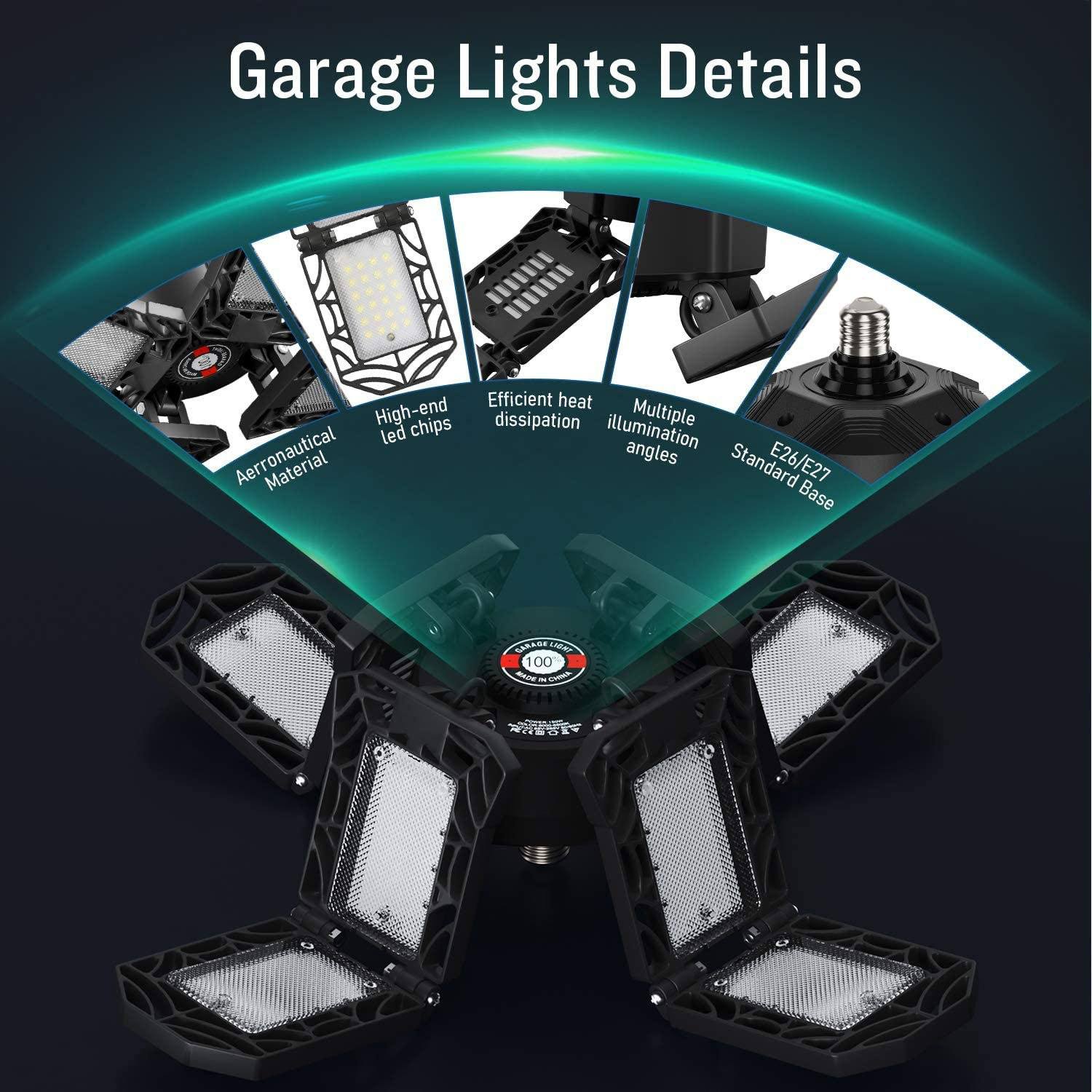 15000LM LED Shop Light with E26/E27 __stock:50 Indoor Lighting refund_fee:800 Warranty