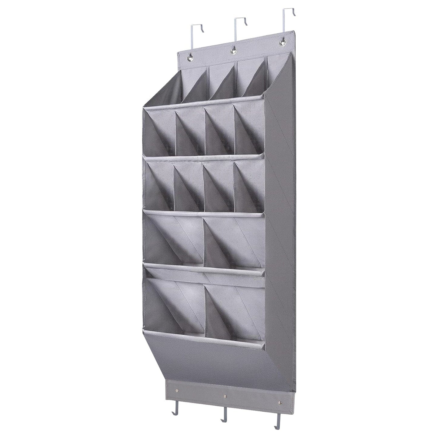 16 Pockets Over The Door Shoe Organizer 5 Tier with 6 Hooks __stock:50 Closet & Storage refund_fee:1200