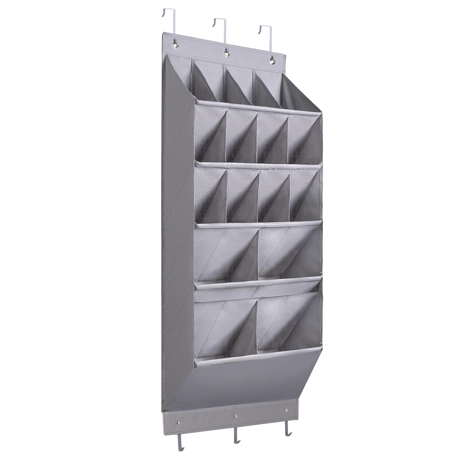 16 Pockets Over The Door Shoe Organizer 5 Tier with 6 Hooks __stock:50 Closet & Storage refund_fee:1200