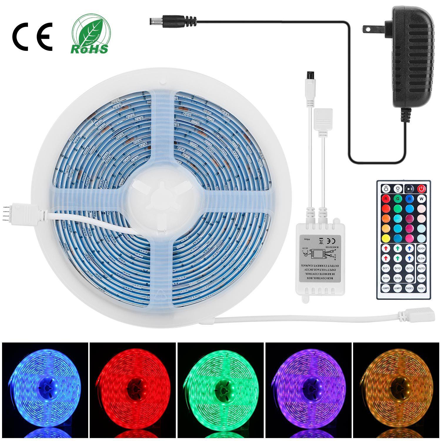 16.4FT 150 LEDs RGB Color Changing Lamp Indoor Lighting refund_fee:1200 Warranty