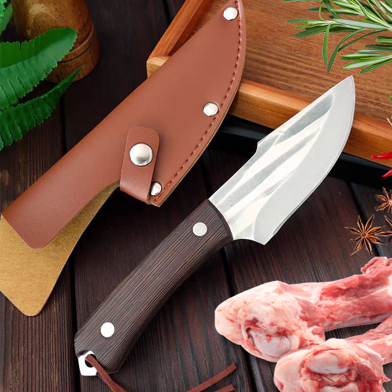 ✨Limited Time Offer ✨ Meat Cleaver Knife (with leather cover) Kitchen & Dining