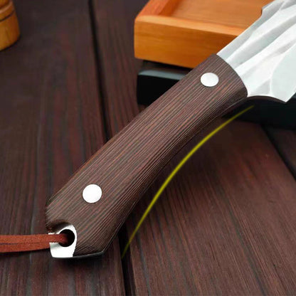 ✨Limited Time Offer ✨ Meat Cleaver Knife (with leather cover) Kitchen & Dining