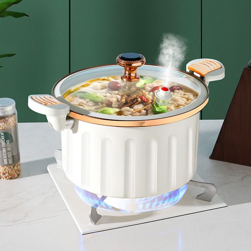 Non-stick Enamel Micro Pressure Cooker Kitchen & Dining