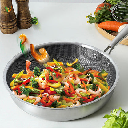 Non-Stick Stainless Steel Pan Kitchen & Dining