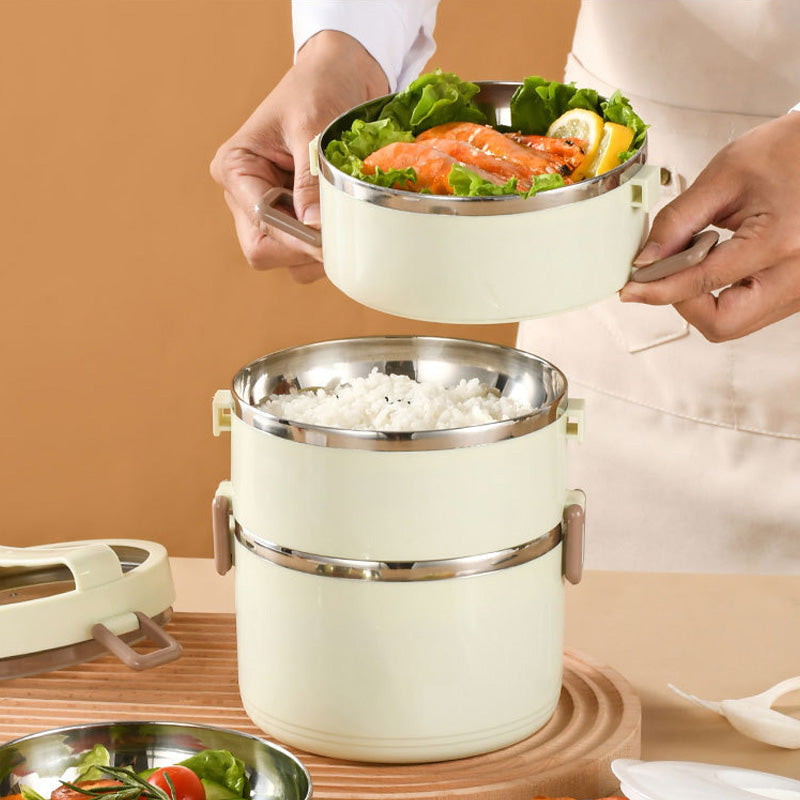 Stainless Steel Insulated Multi-Layer Lunch Box Kitchen & Dining