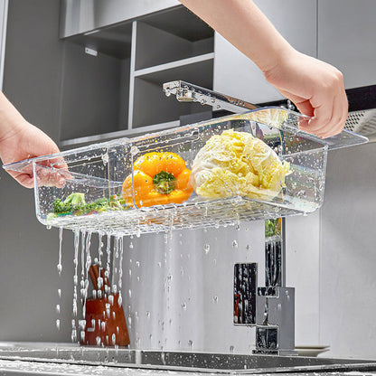 Retractable Vegetable Drainer Rack for Kitchen Kitchen & Dining