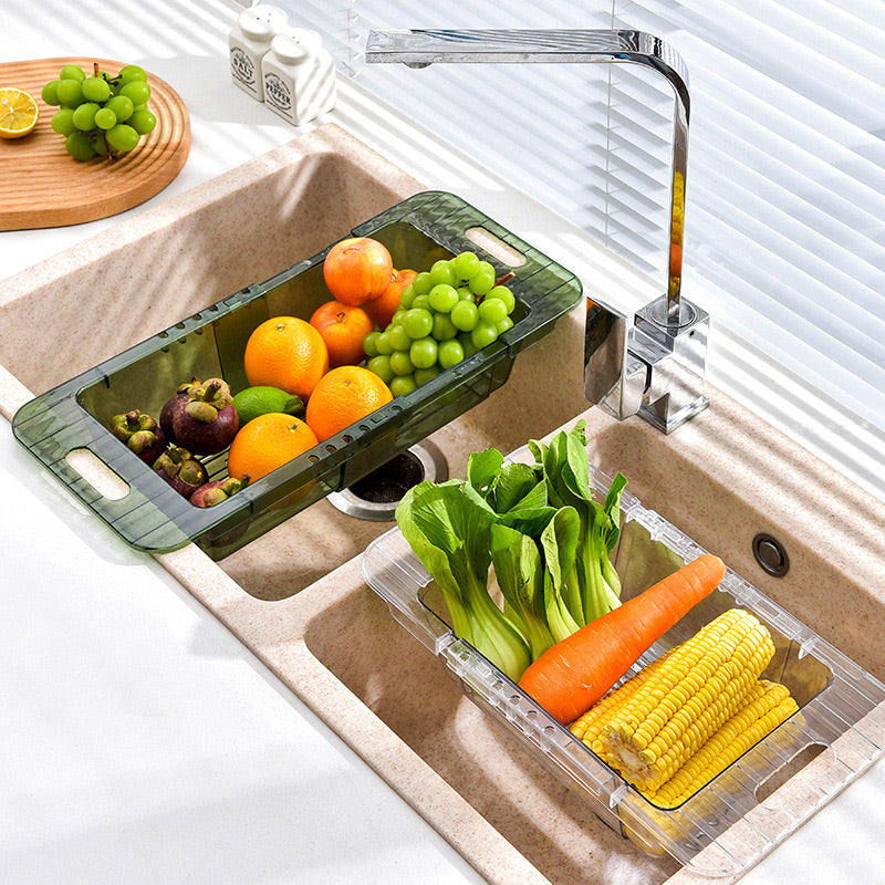 Retractable Vegetable Drainer Rack for Kitchen Kitchen & Dining