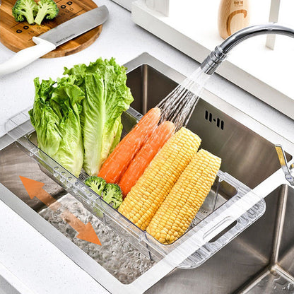 Retractable Vegetable Drainer Rack for Kitchen Kitchen & Dining