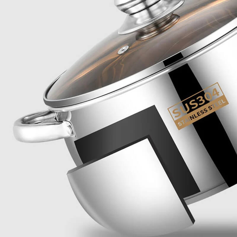 Small stainless steel boiler pot Kitchen & Dining