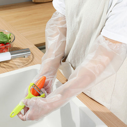 Disposable Long-Sleeved Gloves Kitchen & Dining