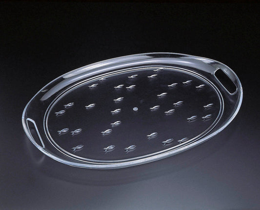 Embossed Fish Oval Tray Featured