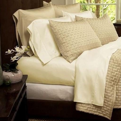 1800 Series Sheets Super-Soft Bamboo Fiber - Assorted Sizes Cream __label2:BOGO 30% OFF __stock:300 Bedding PriceCheck refund_fee:800