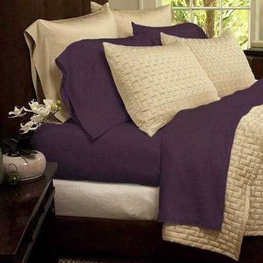 1800 Series Sheets Super-Soft Bamboo Fiber - Assorted Sizes Purple __label2:BOGO 30% OFF __stock:300 Bedding PriceCheck refund_fee:800