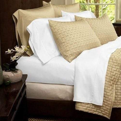 1800 Series Sheets Super-Soft Bamboo Fiber - Assorted Sizes White __label2:BOGO 30% OFF __stock:300 Bedding PriceCheck refund_fee:800