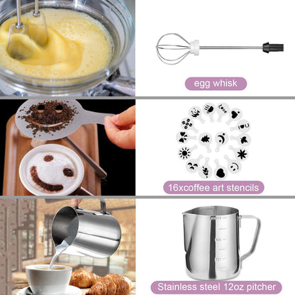 19-Pack: USB Electric Milk Coffee Frother Pitcher Set __stock:50 Kitchen & Dining Low stock refund_fee:1200 Warranty