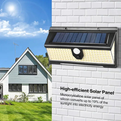 190 LED Upgrading Solar Light Wall __stock:200 Outdoor Lighting refund_fee:1200 Warranty