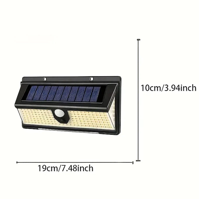 190 LED Upgrading Solar Light Wall __stock:200 Outdoor Lighting refund_fee:1200 Warranty