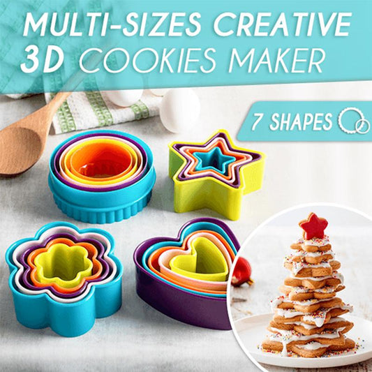 Creative 3D Cookies Maker kitchen Kitchen & Dining