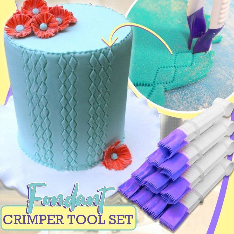 Fondant Crimper Tool Set kitchen Kitchen & Dining