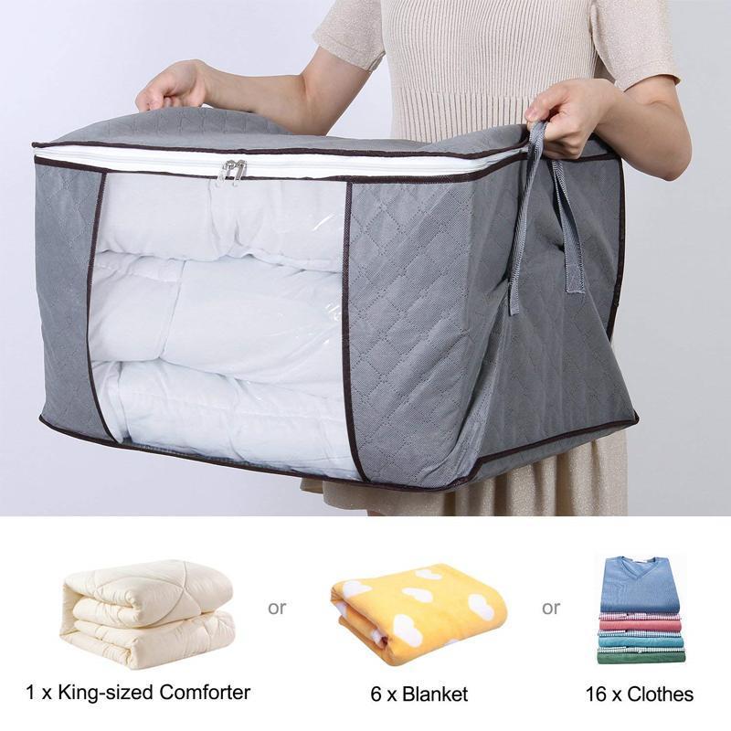 Large Capacity Breathable Clothes Quilt Storage Bag Bedding storage