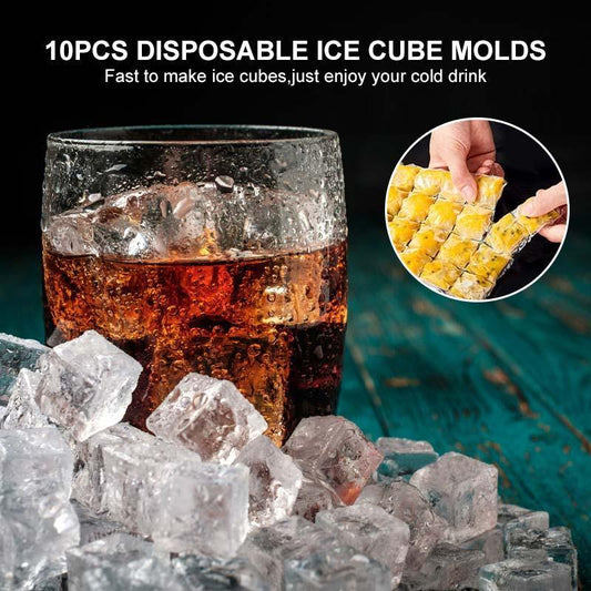 Self-Sealing Ice Cube Shaped Bags kitchen Kitchen & Dining