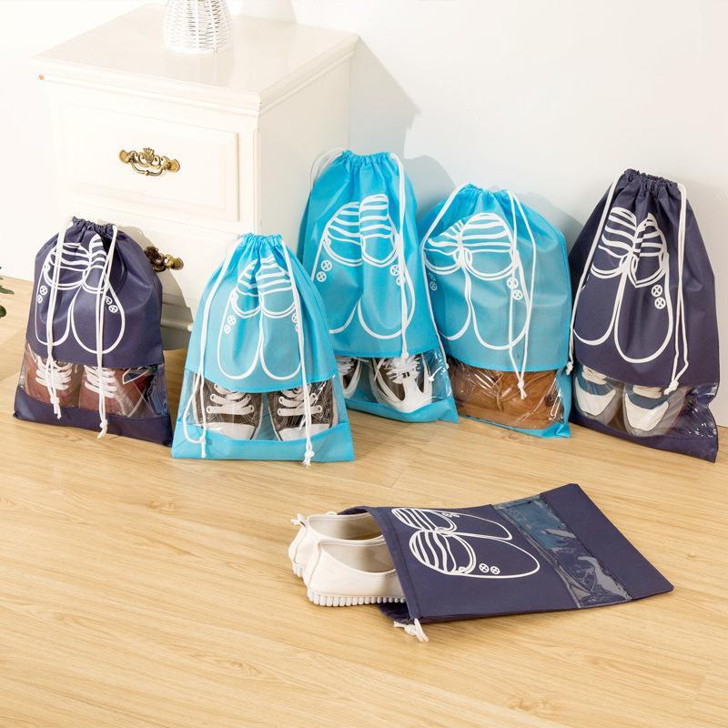 Travel Shoe Storage Drawstring Bags (6 PCs) 6 pcs Closet & Storage storage